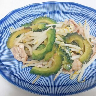 ゴーヤと豚ばらの野菜炒め＋＋